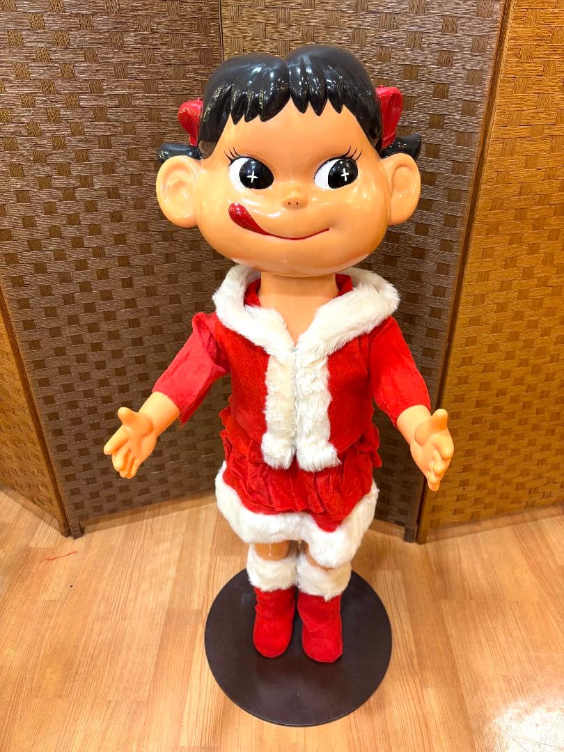 不二家 店頭ペコちゃん 店頭用ペコちゃん 等身大ペコちゃん
