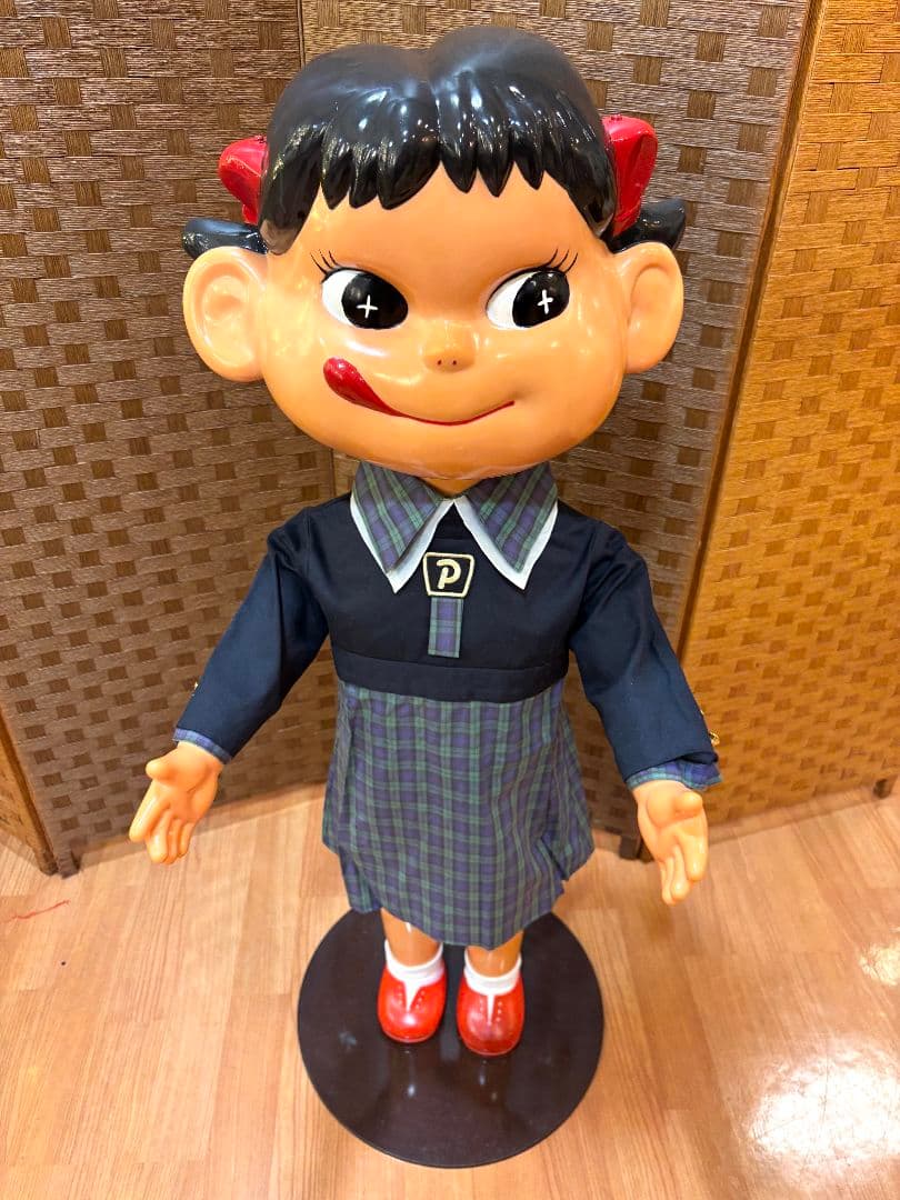 不二家 店頭ペコちゃん 店頭用ペコちゃん 等身大ペコちゃん