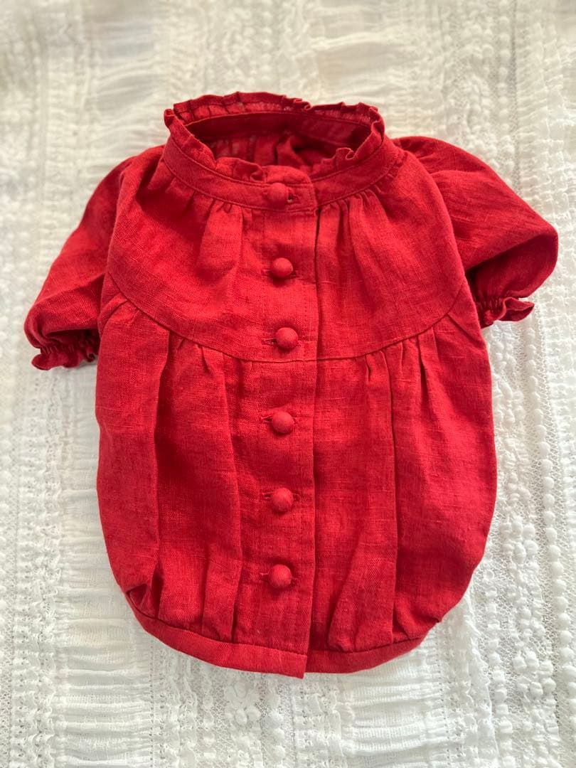 blue bleu bleue ⭐︎ フレンチギャザーブラウス　美品