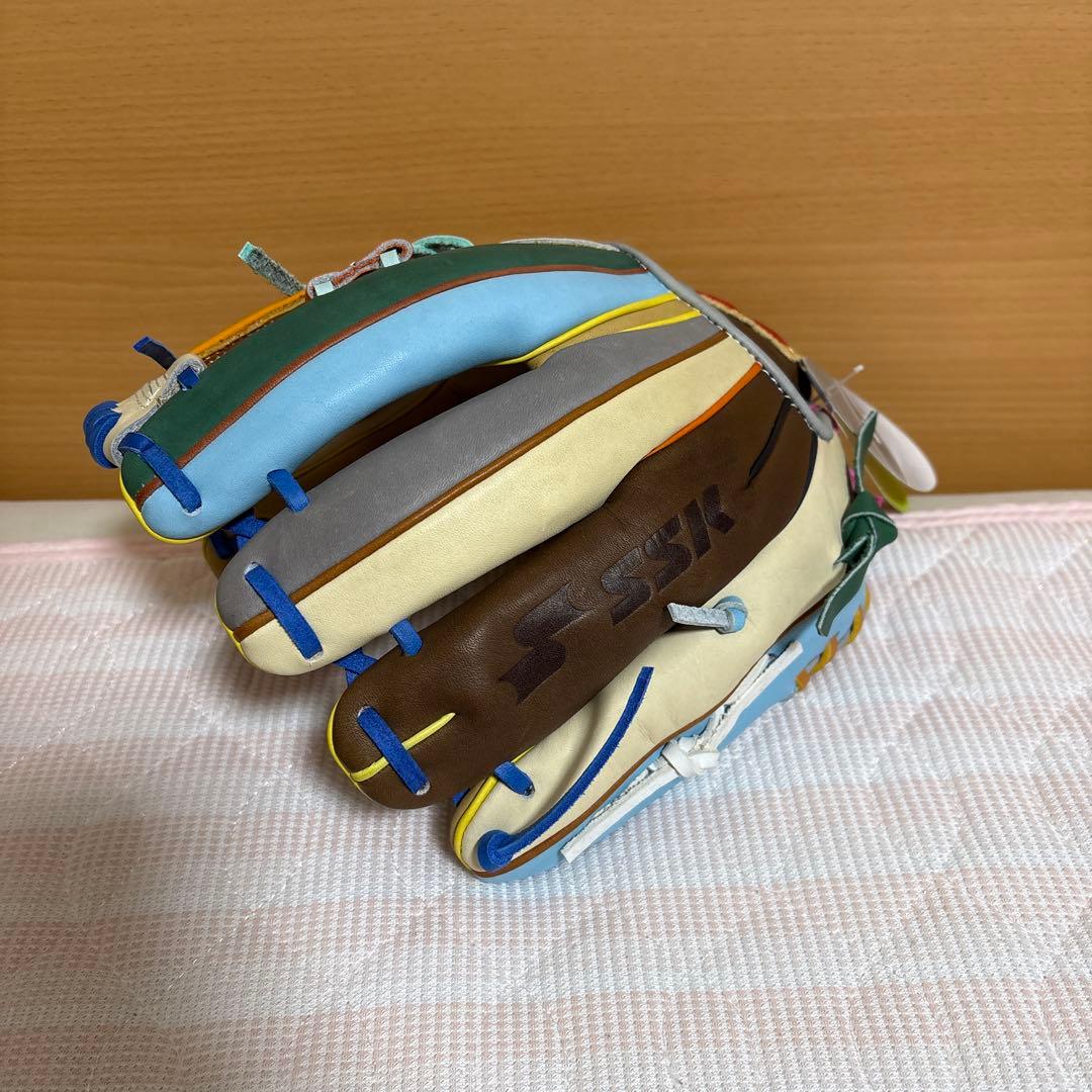 【1点モノ】SSK 端材グラブ軟式内野手用　Special make