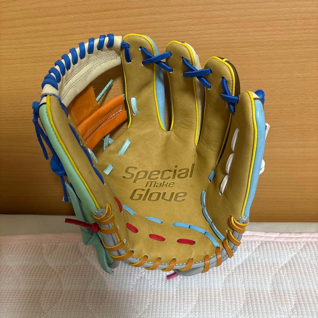 【1点モノ】SSK 端材グラブ軟式内野手用　Special make