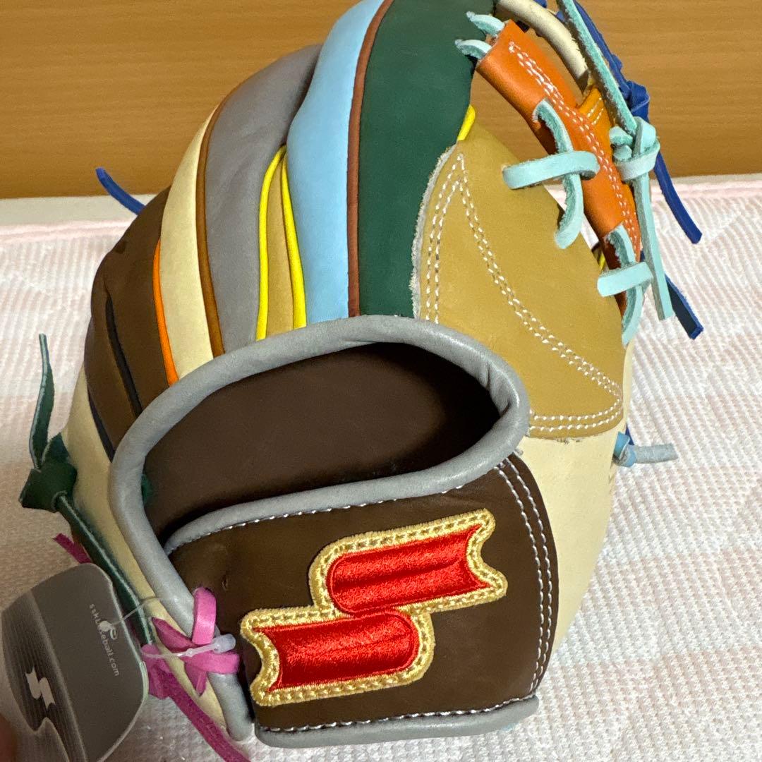 【1点モノ】SSK 端材グラブ軟式内野手用　Special make