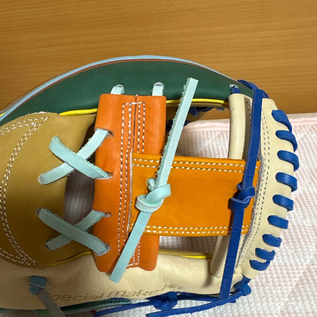 【1点モノ】SSK 端材グラブ軟式内野手用　Special make