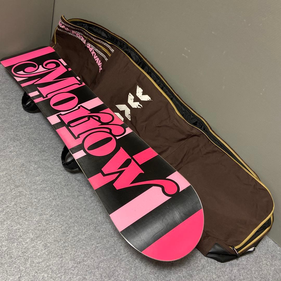 ★ メンテ済　スノボセット　板144cm ブーツ24.5~ 25cm ケース付