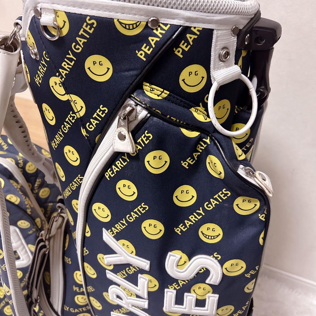 PEARLY GATES PG SMILE キャディバッグ　パーリーゲイツ
