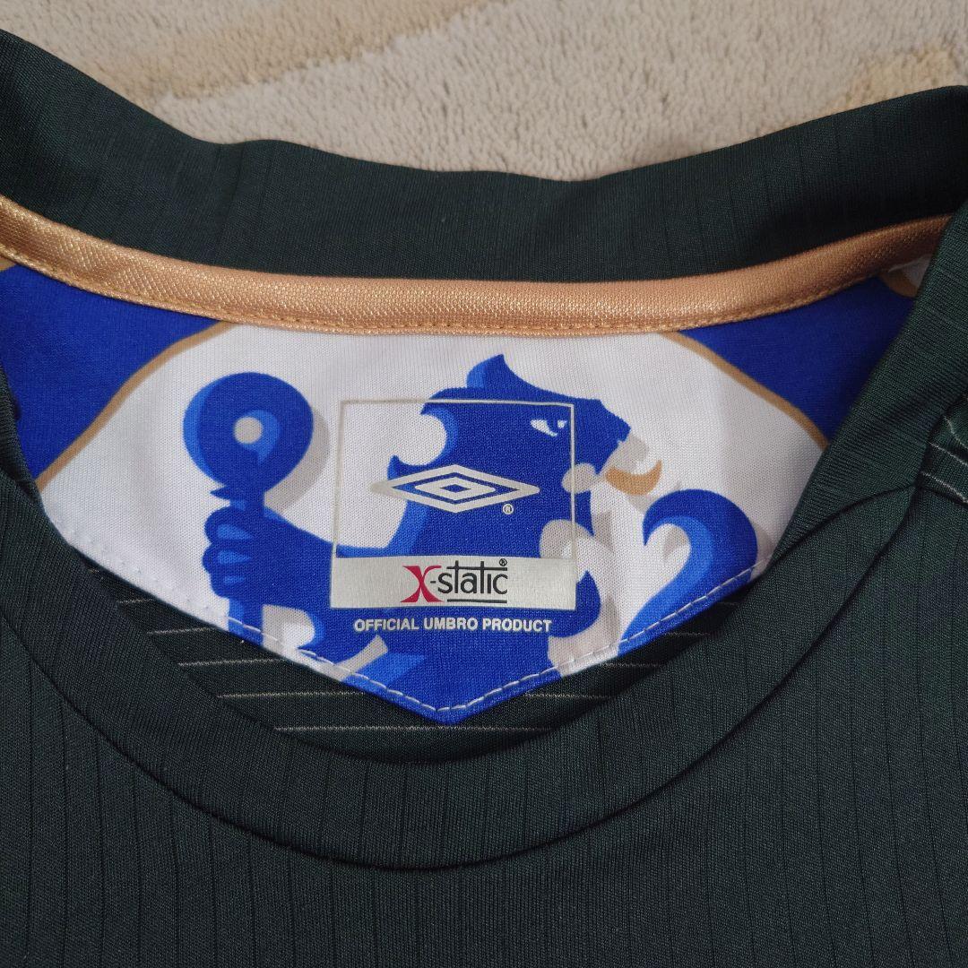 Chelsea Umbro 長袖シャツ ダークグリーン