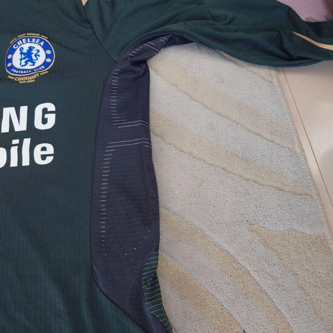 Chelsea Umbro 長袖シャツ ダークグリーン