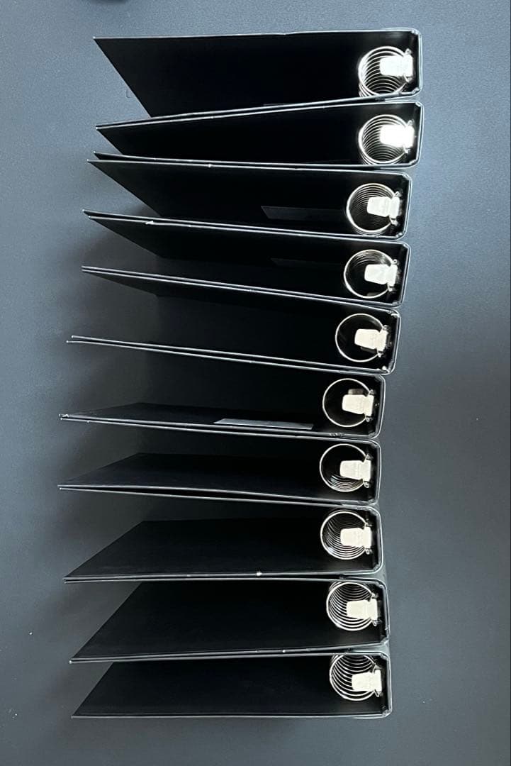 10冊分　F679R-05 ブラック　マルマン ダブルロックリングファイル