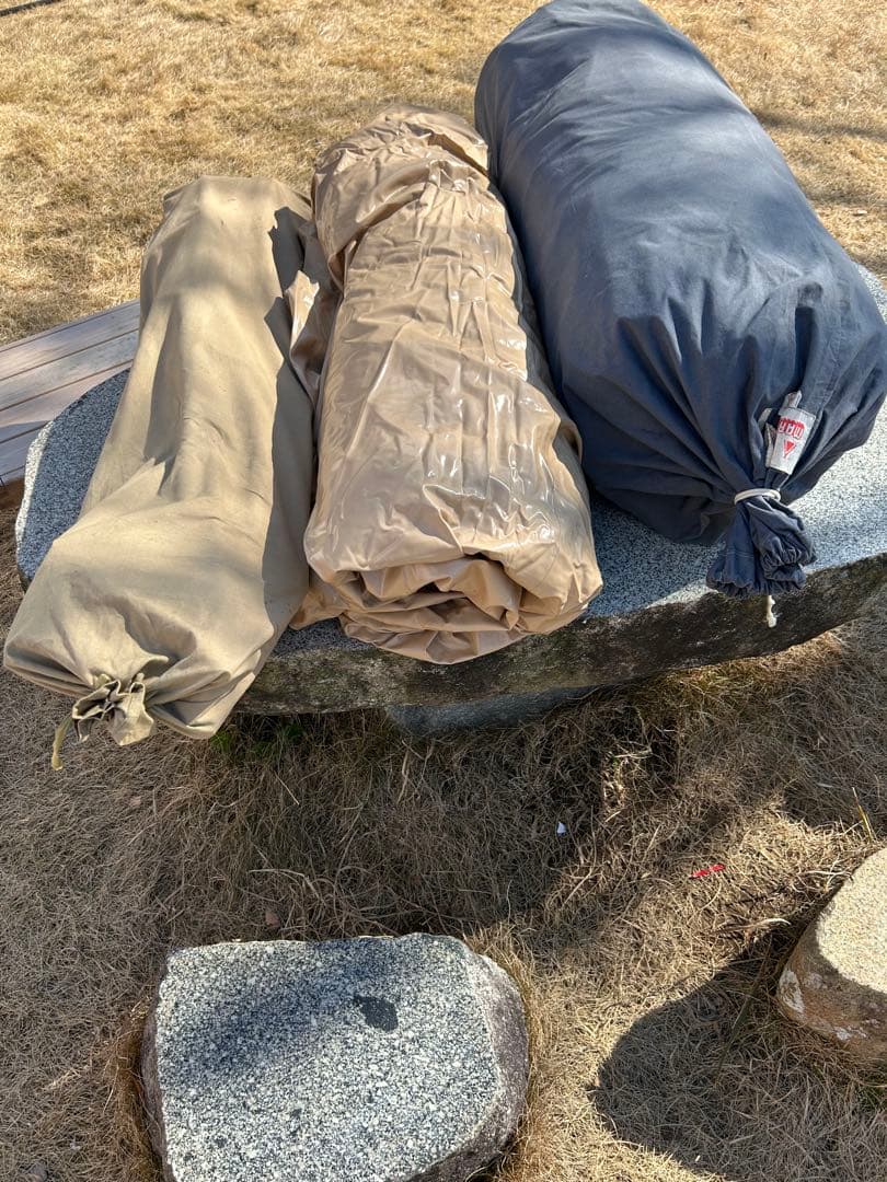 【マルシャル 】ビアリッツ5 ロッジテント ストライプ ヴィンテージ幕