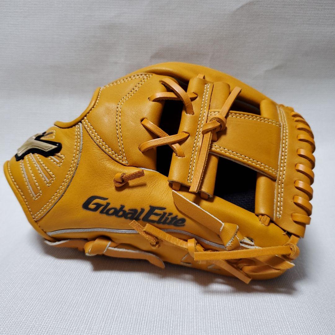Mizuno Global Elite 軟式グローブ 内野手用[やや色焼けあり]