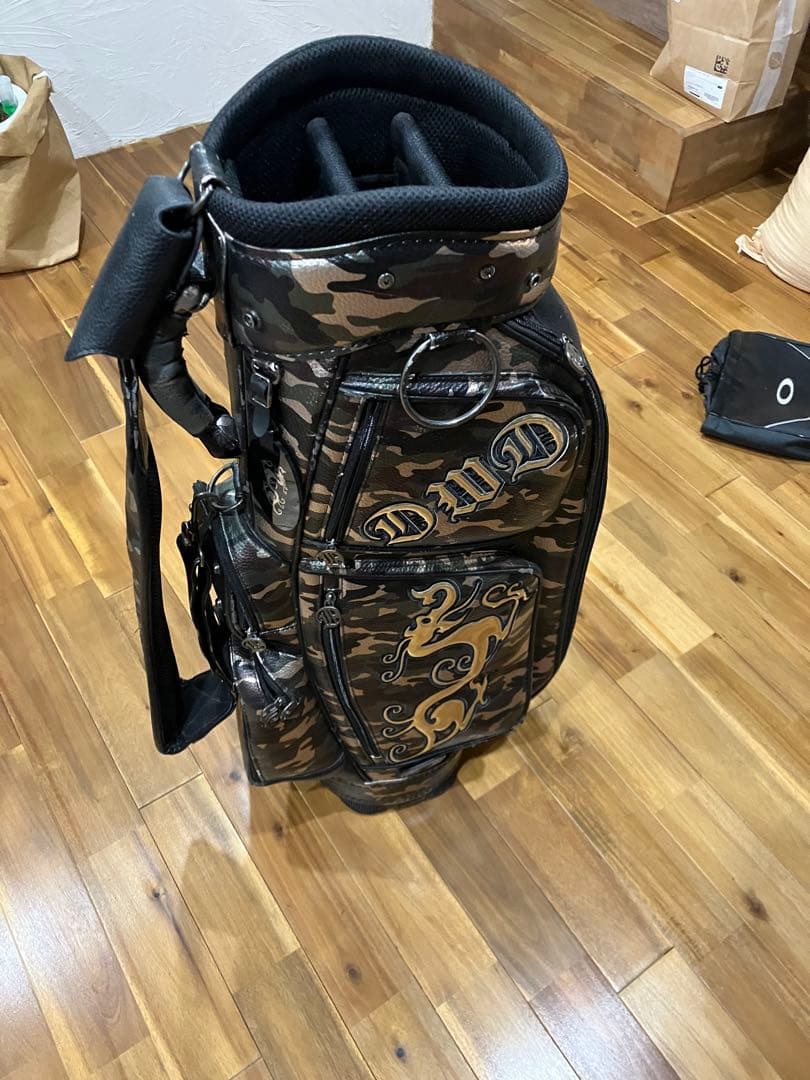 迷彩デザイン キャディバッグ