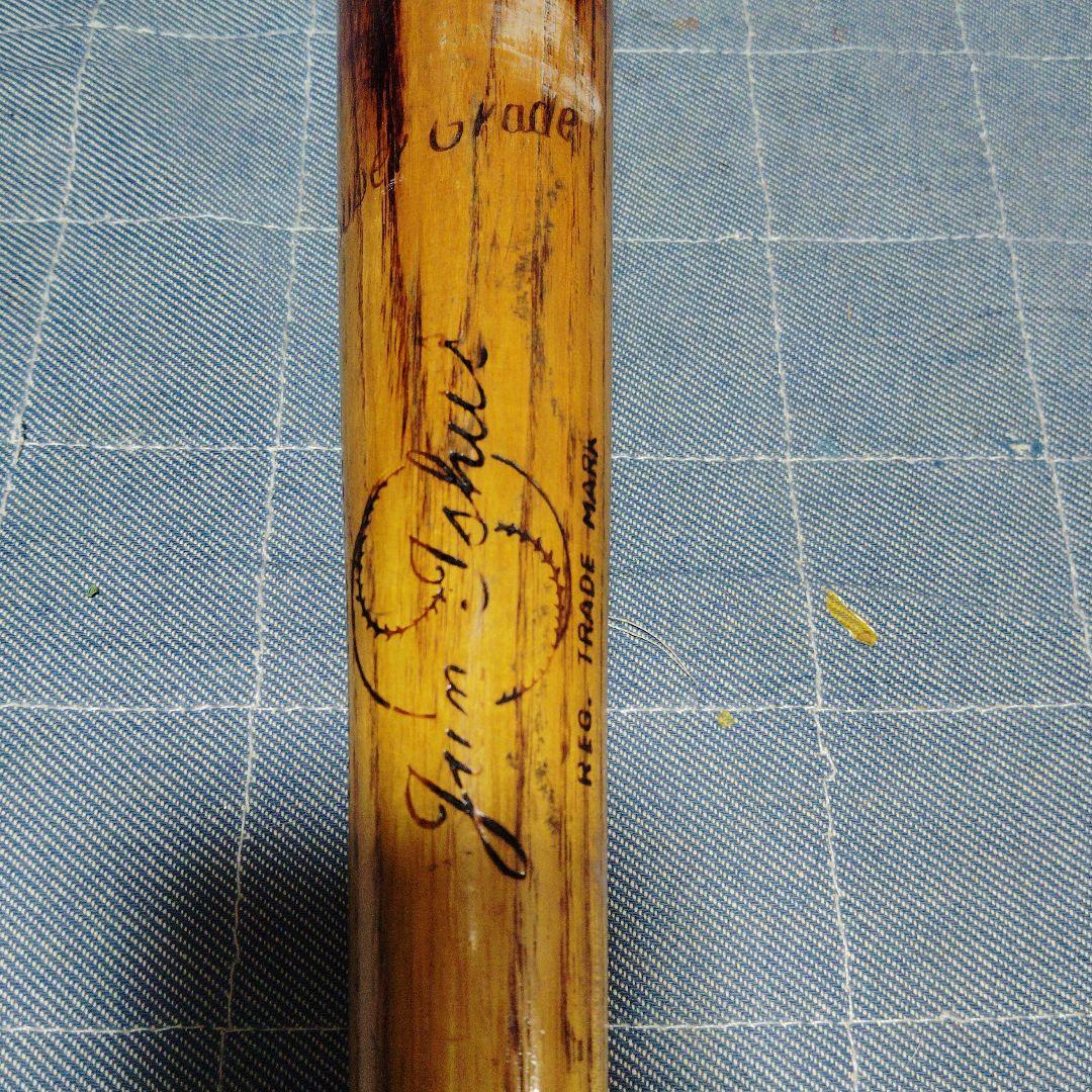 希少品 ジュン・イシイ製 硬式用圧縮バット 本物の長嶋茂雄氏実使用バット