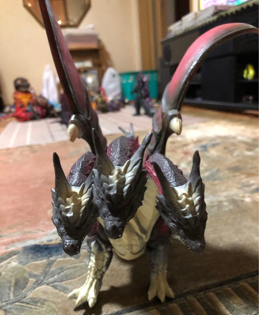 デスギドラ　ソフビ　平成モスラシリーズ