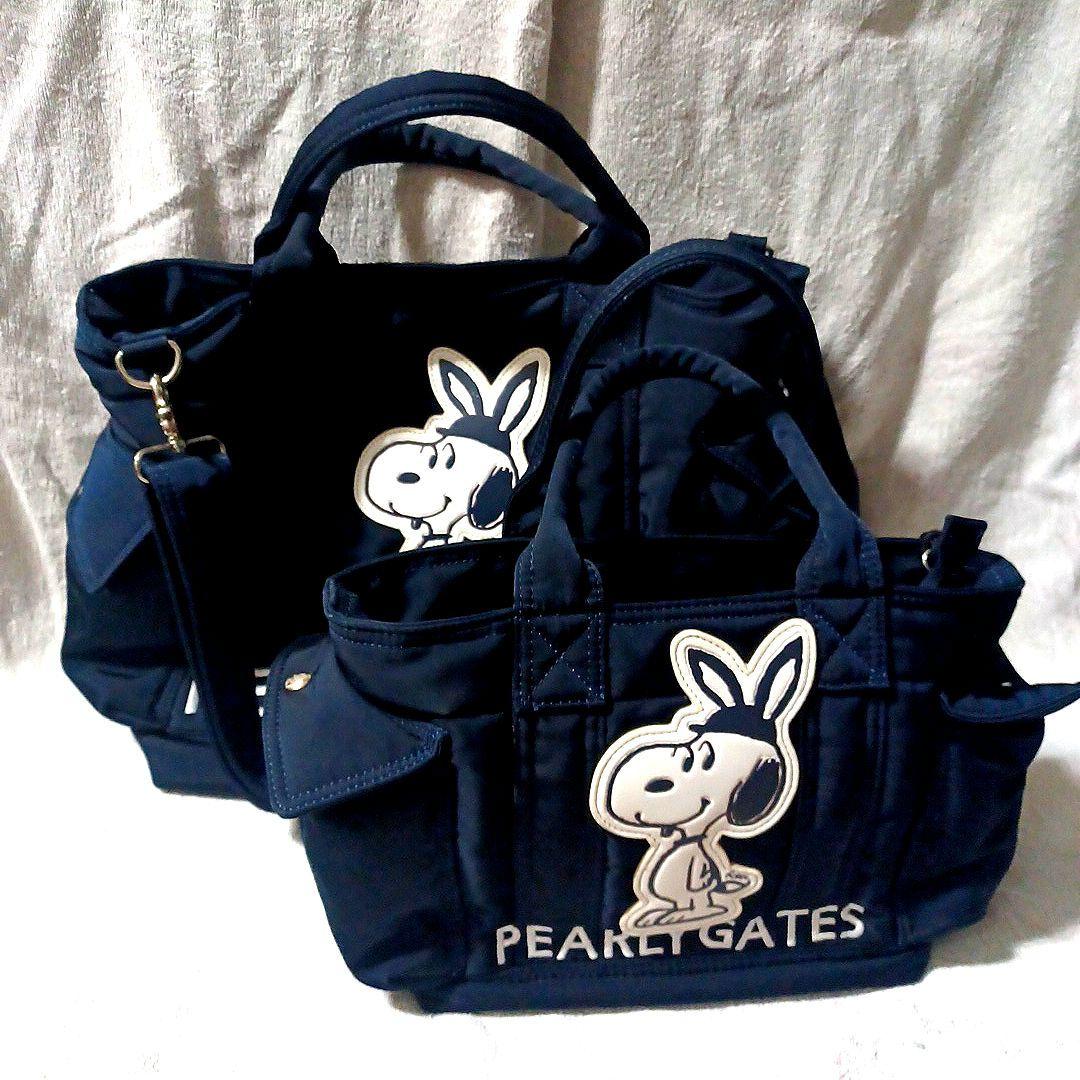 【美品】パーリーゲイツ　スヌーピー　ロッカーバッグ