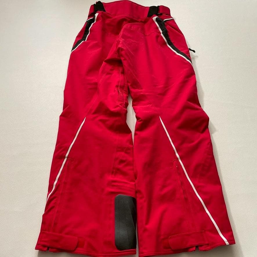 【やまみ】ミズノ スキーウェア 上S 下M セットアップ 赤 ブレスサーモ