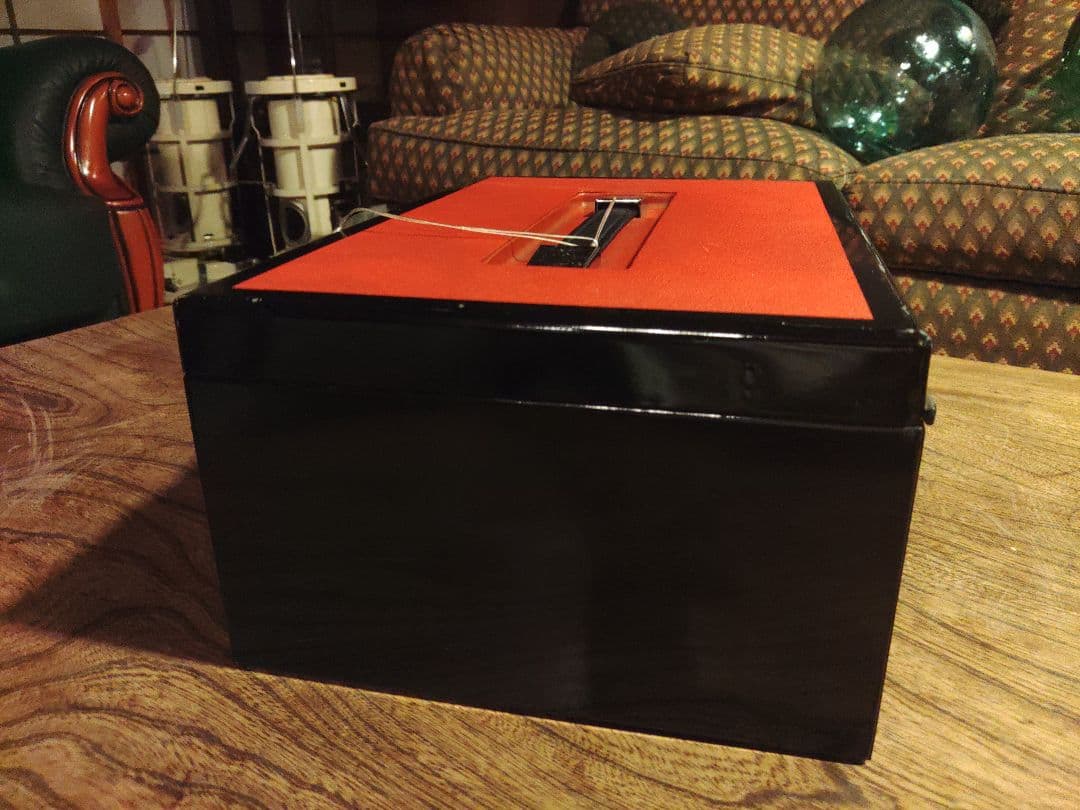 希少　ダイセイ　DAISEI DD-501 金庫　キャッシュ　手持ち　レトロ