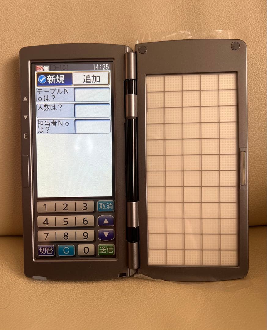 東芝テック TEC テック ハンディ HTL-200黒 中古品