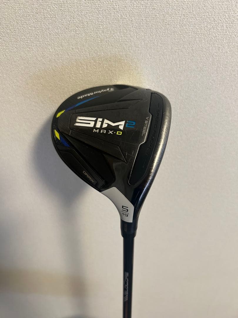 SIM2 MAX D フェアウェイウッド 5W ベンタスブラック6S