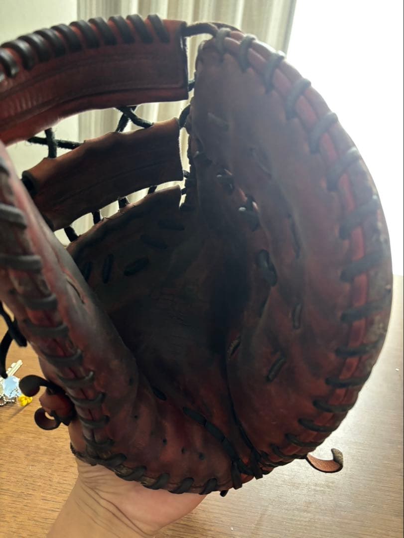 ZETT ブラウン レザー 硬式グローブ