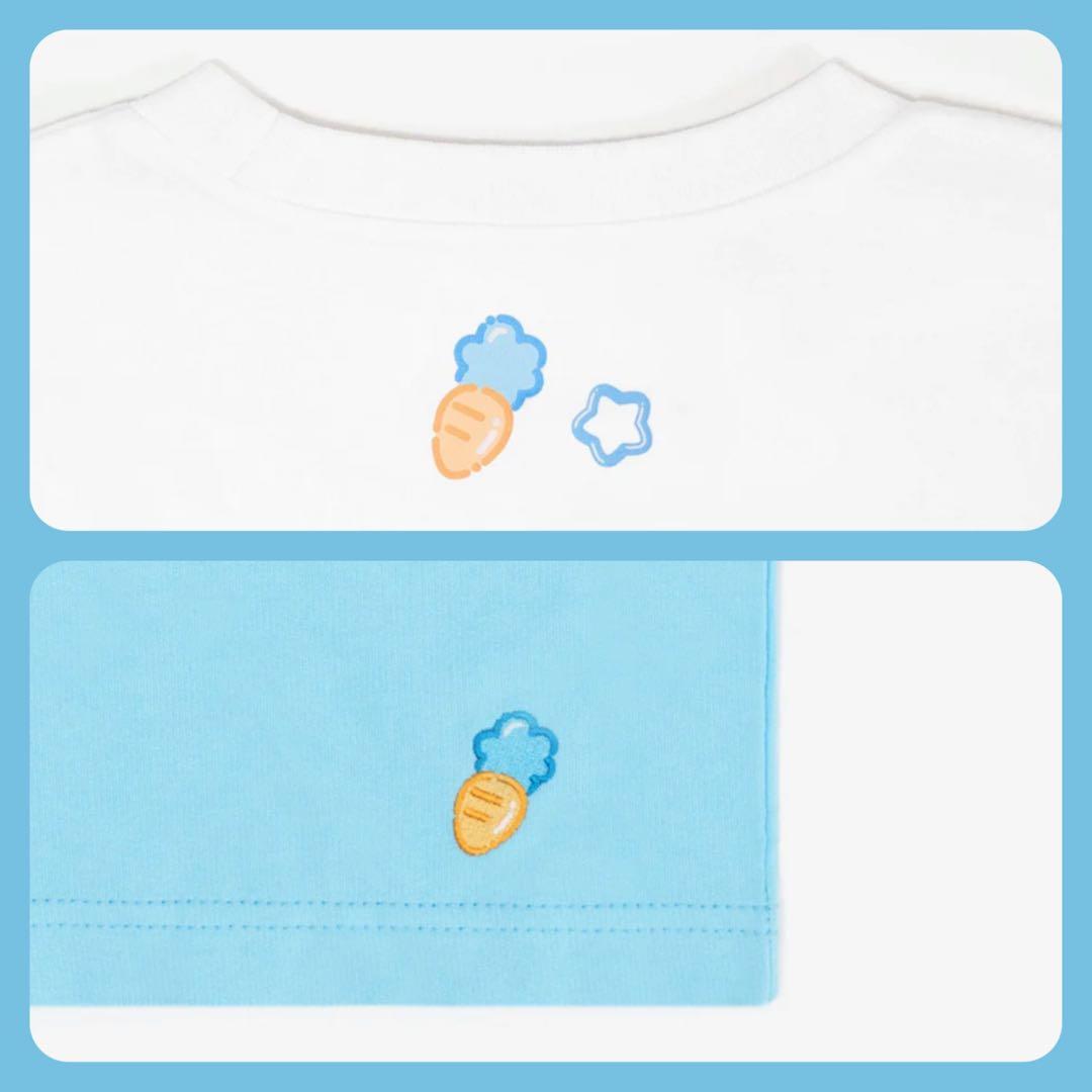 twice ナヨン サンリオ 水色 ポチャッコ セットアップ Tシャツ ナブリー