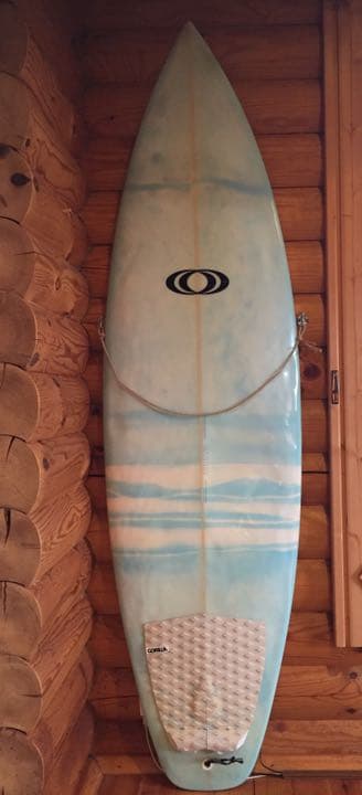 サーフボード 5’9” ショート　水色