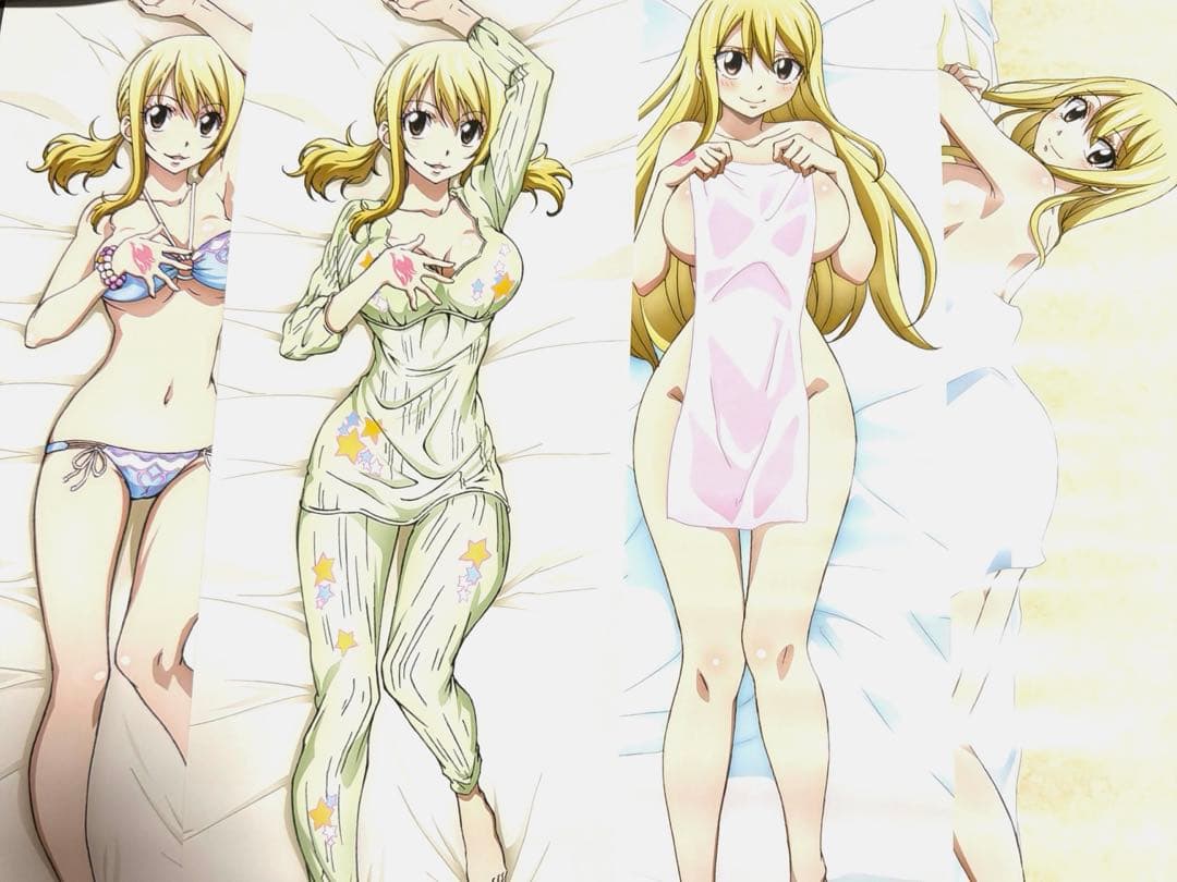 フェアリーテイル これくしょんパーク　ポスター　ルーシィ　エルザ　ウェンディ