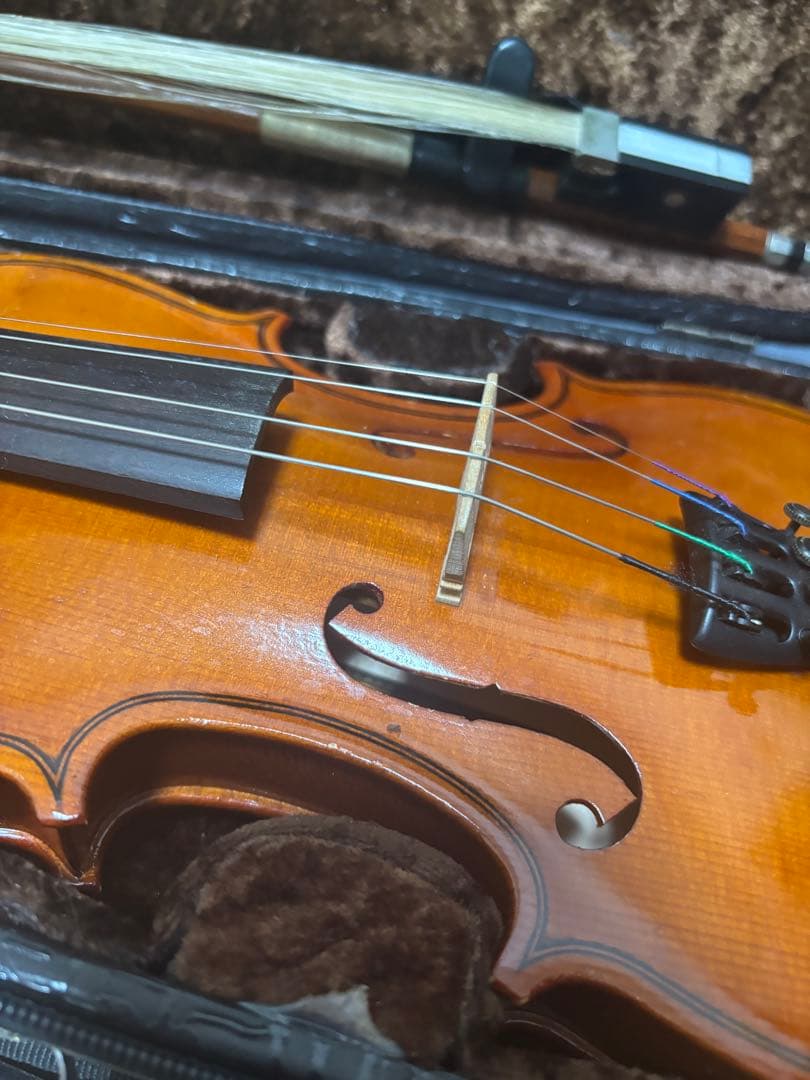 バイオリン シムロ SN501 Shimro 1996 肩当てとミュート付き