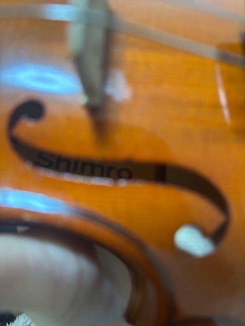 バイオリン シムロ SN501 Shimro 1996 肩当てとミュート付き
