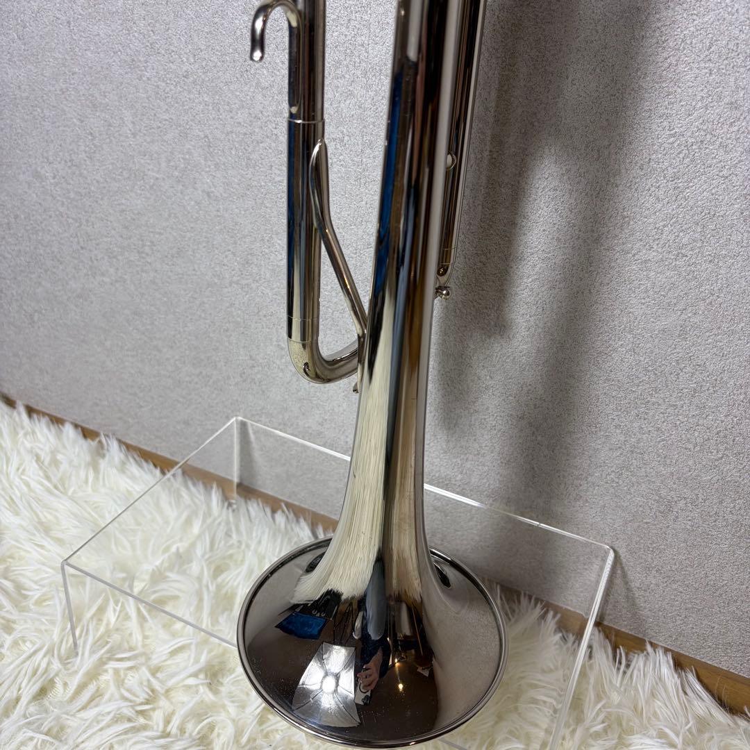 【美品】YAMAHA　YTR-135 B♭トランペット ニッケルメッキ　シルバー