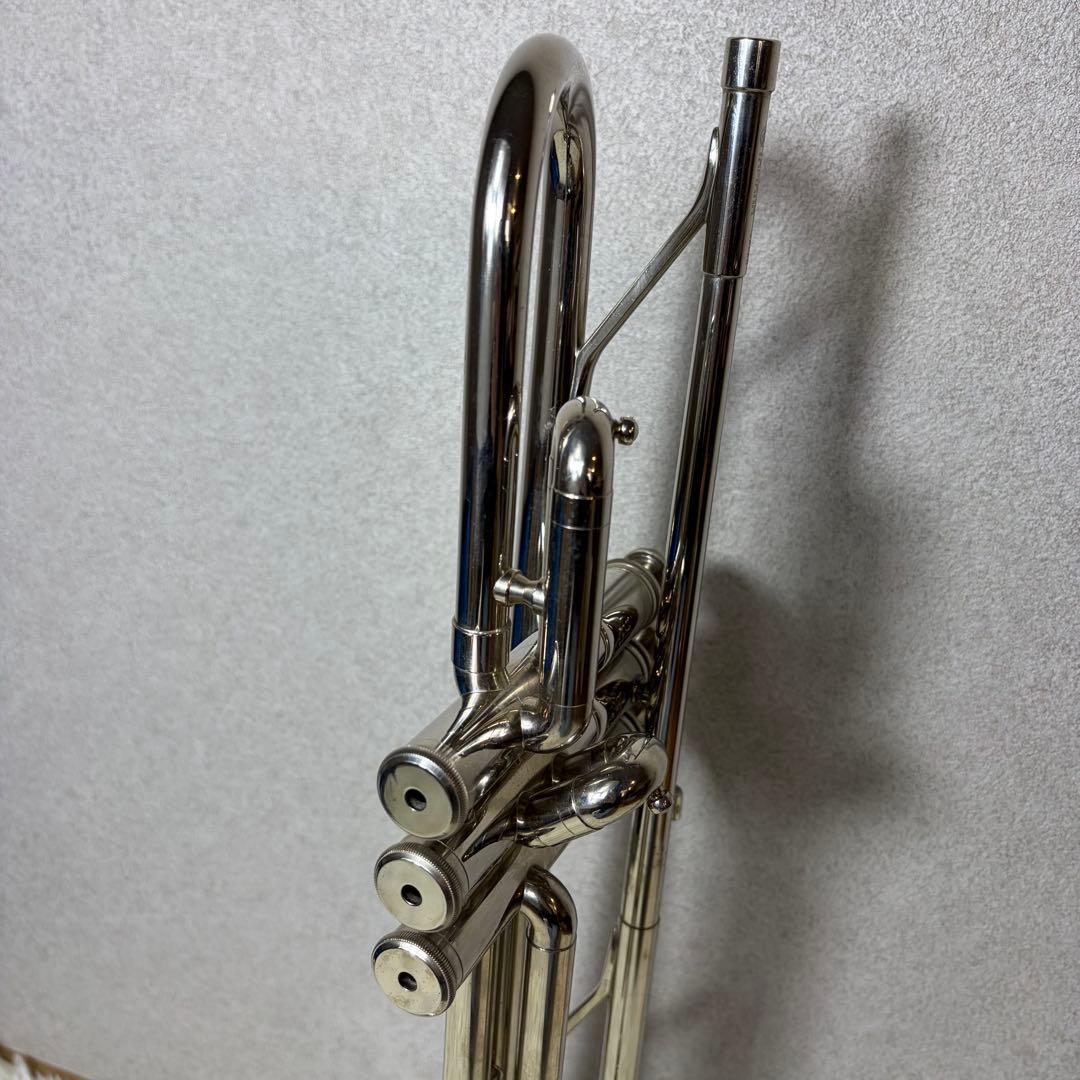 【美品】YAMAHA　YTR-135 B♭トランペット ニッケルメッキ　シルバー