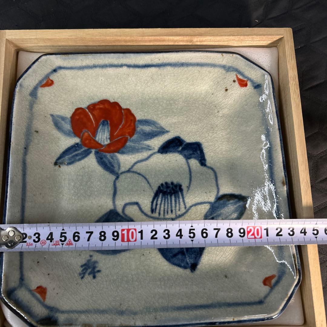 瀬戸焼 加藤舜陶 皿 新品未使用 箱付き