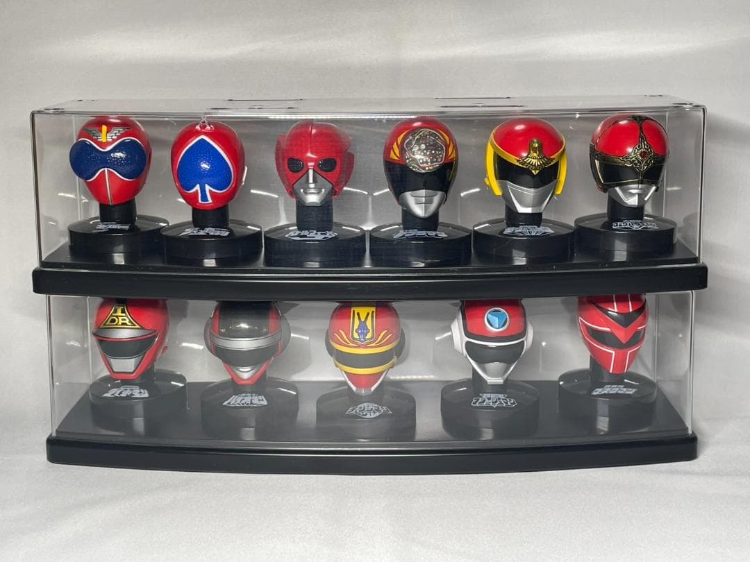 スーパー戦隊マスクコレクションⅠ 赤の伝説 １１人セット