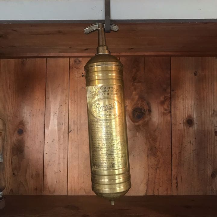 アンティーク 消火器 fire extinguisher イングランド製
