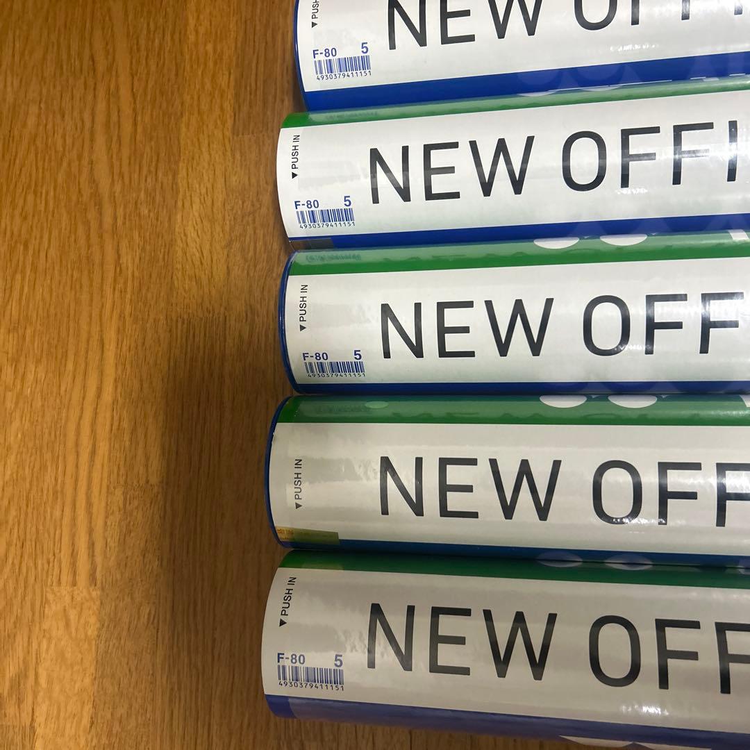 YONEX NEWOFFICIAL バドミントン 5番 パターン練習 5本セット