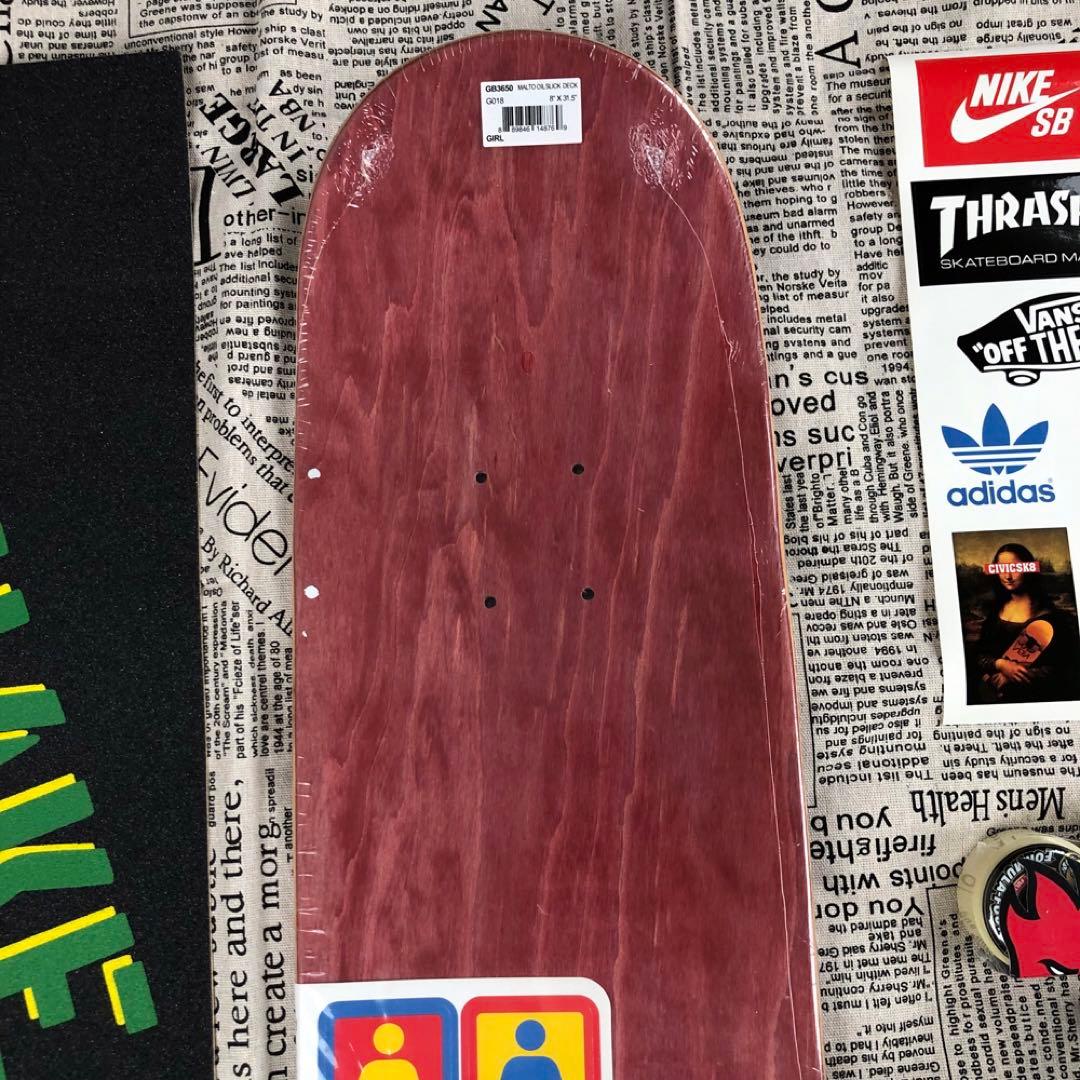 スケボー デッキデッキ セット 8.0