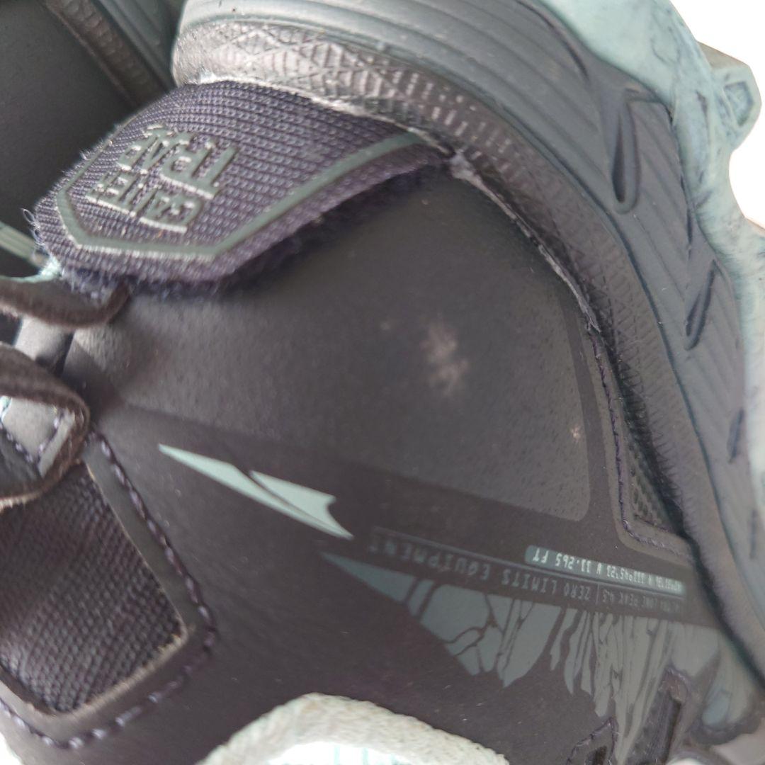 ローンピーク トレイルランニングシューズ ブラック/ミント