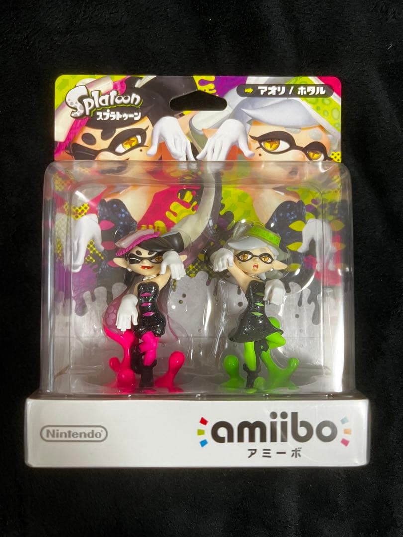 スプラトゥーンamiiboセット　ホタル　アオリ　ガール　ボーイ　イカ
