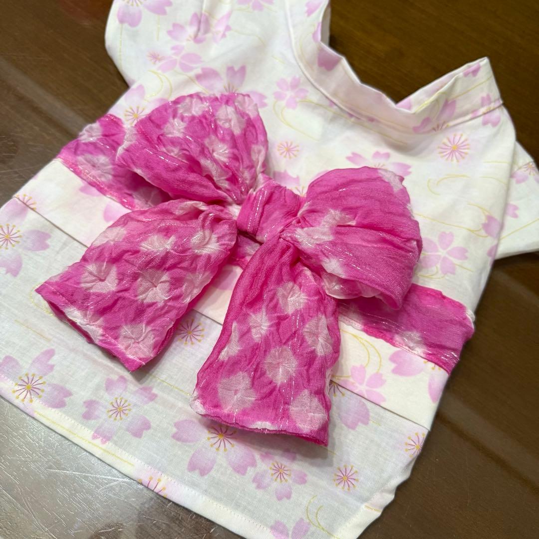 ガッツ様の専用　ハンドメイド　犬服　浴衣ゆかた　夏服　フレブル