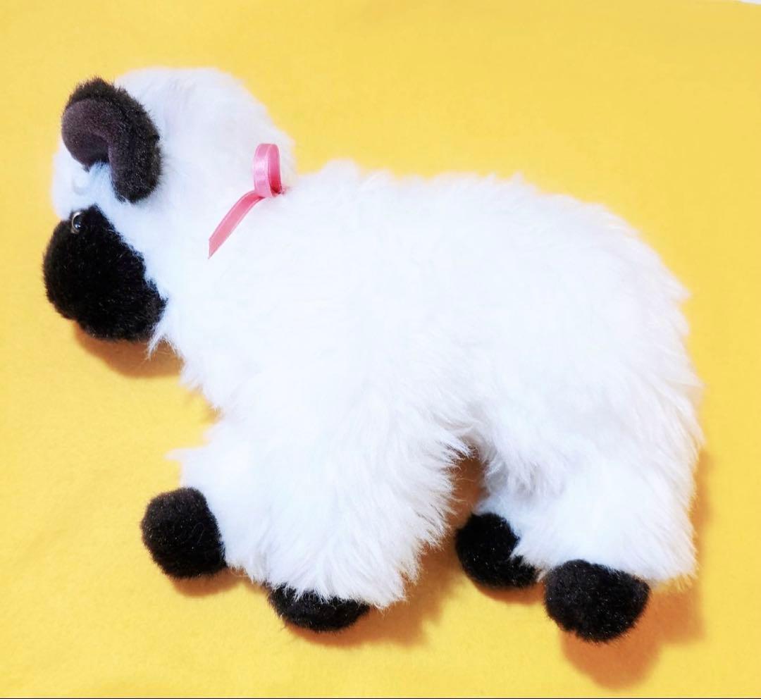 1980年代製モンスイユ羊人形ぬいぐるみMONSEUIL昭和レトロ動物フィギア