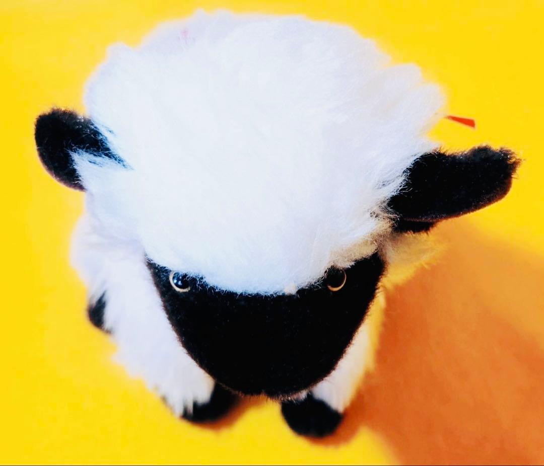 1980年代製モンスイユ羊人形ぬいぐるみMONSEUIL昭和レトロ動物フィギア