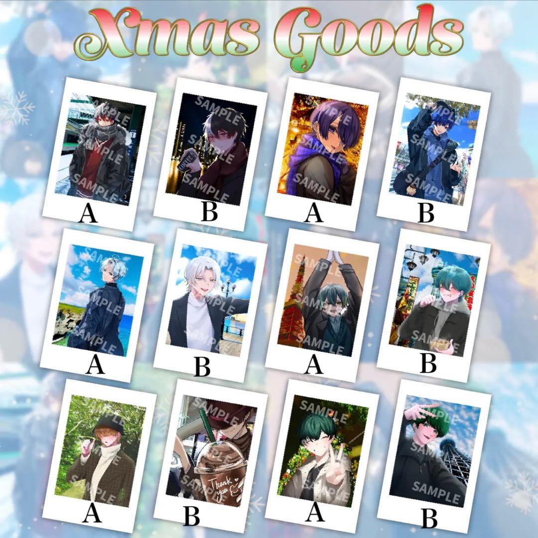クリスマス限定ランダムチェキ風ブロマイド