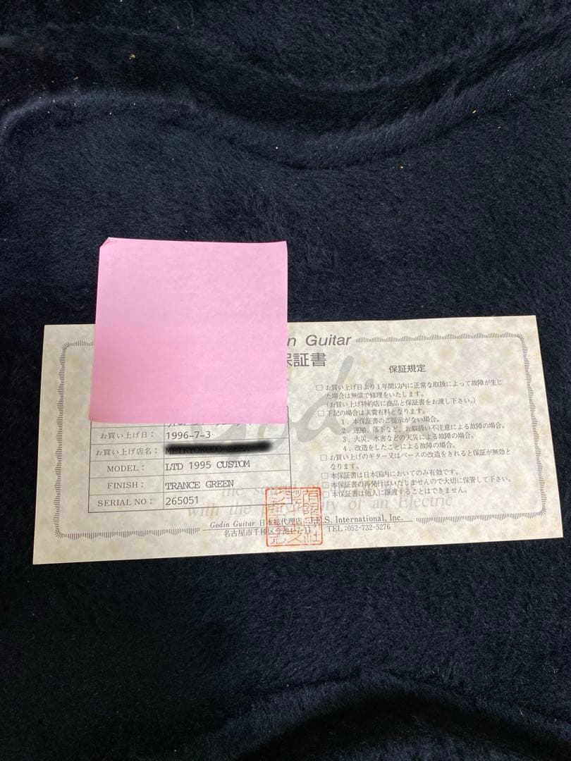 Godin LR Baggs Electronic グリーンエレキギター