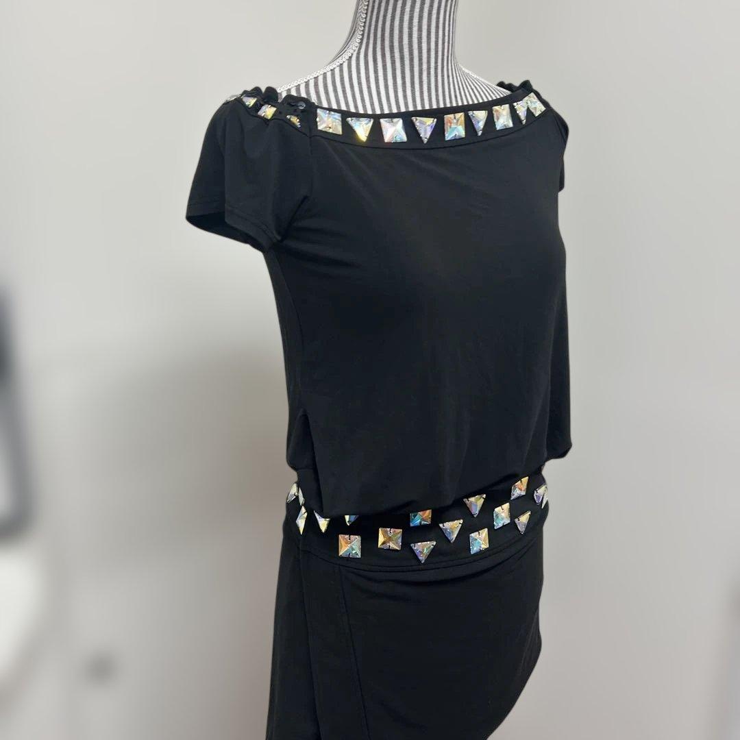 チャコット　ラテンドレス　ブラック　M