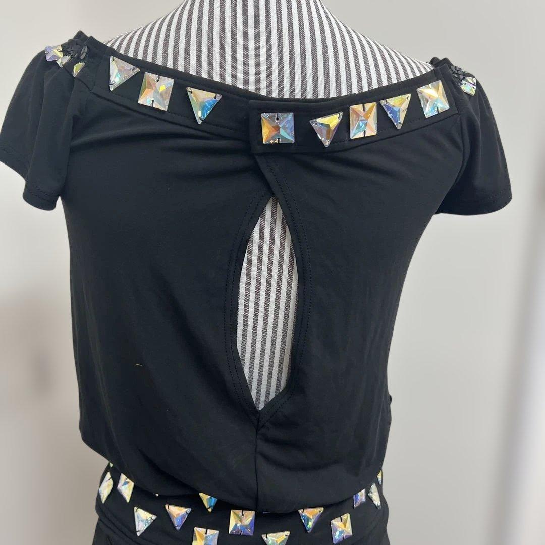 チャコット　ラテンドレス　ブラック　M