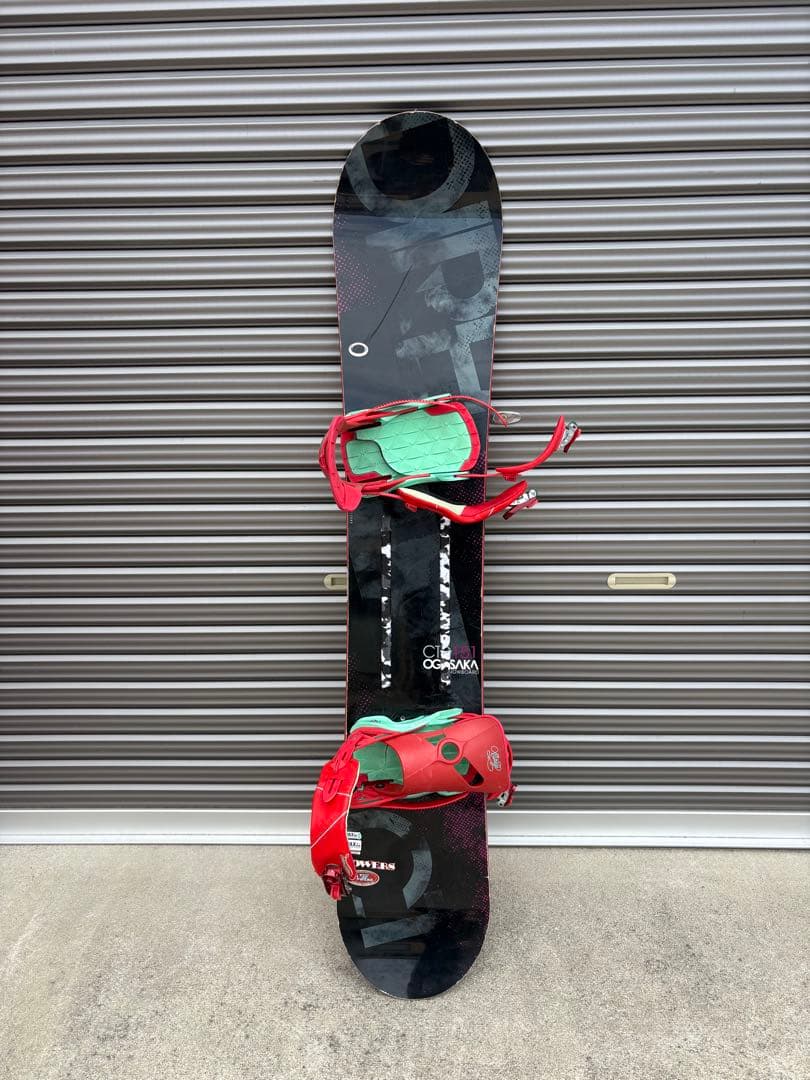 OGASAKA　スノーボード CTD151cm　ビンディング付き