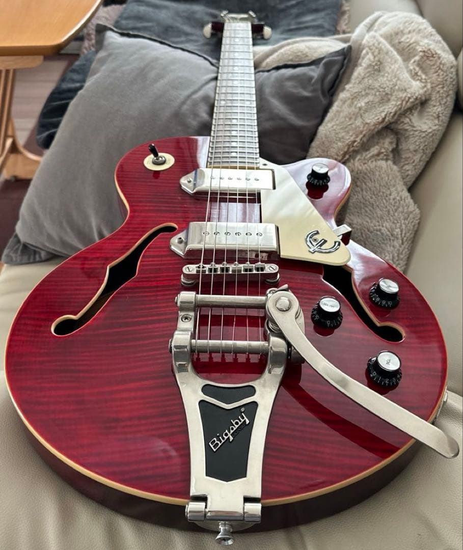 セミアコEpiphone Wildkat ビグズビー搭載 ワイルドキャット