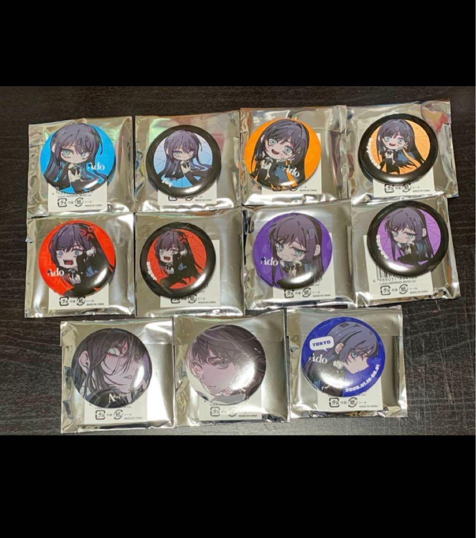 Ado 5th Ado tomy ランダム缶バッジ　11種コンプリート