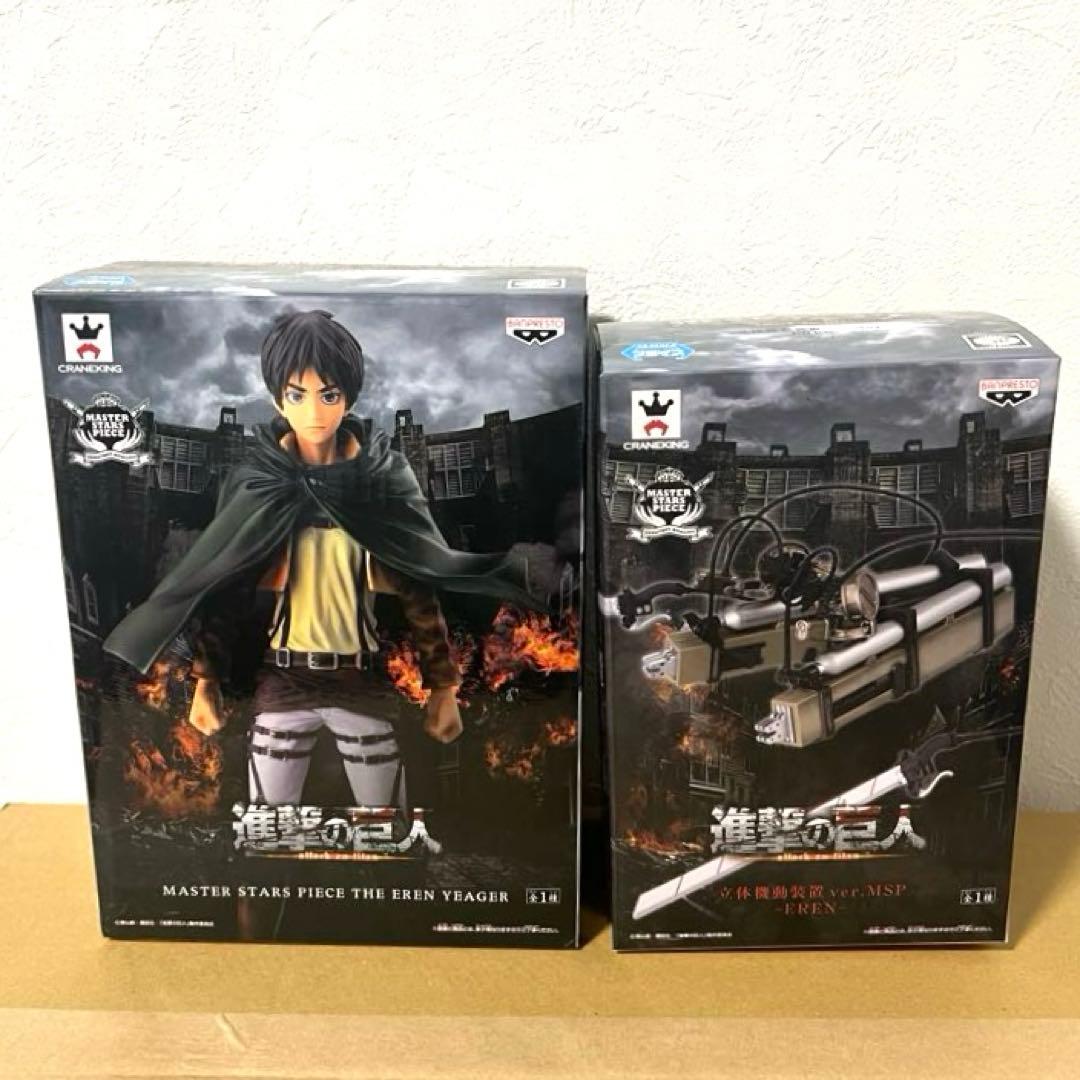 進撃の巨人 エレン・イェーガー フィギュア 立体機動装置付き
