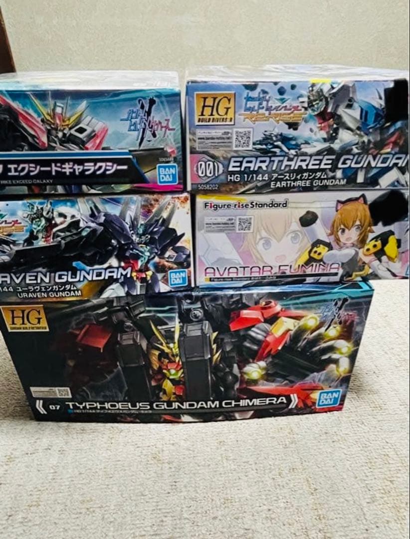 HG 1/144 ガンダム　ビルド　セット