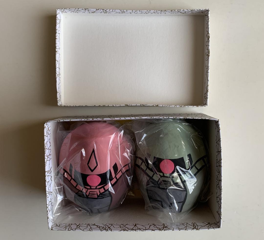 【レア】 機動戦士ガンダム シャアザク ザク 白河だるま 2種セット